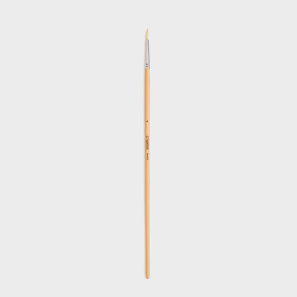 Pincel para Pintura Acrílica con Punta Redonda de Fibras Naturales de Amperse - Image 3