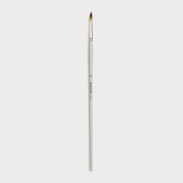 Pincel para Pintura Acrílica Sintético con Punta Redonda de Amperse - Image 6
