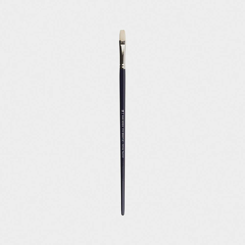 Pincel Plano Cerda Blanca Mango Largo S 210 Van Gogh - Image 10