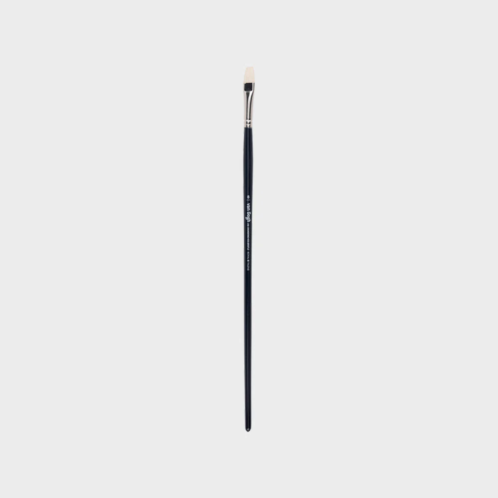 Pincel Plano Cerda Blanca Mango Largo S 210 Van Gogh - Image 7