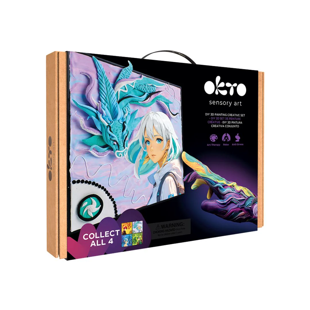 Pintar con Arcilla 3D Manga Air OKTO