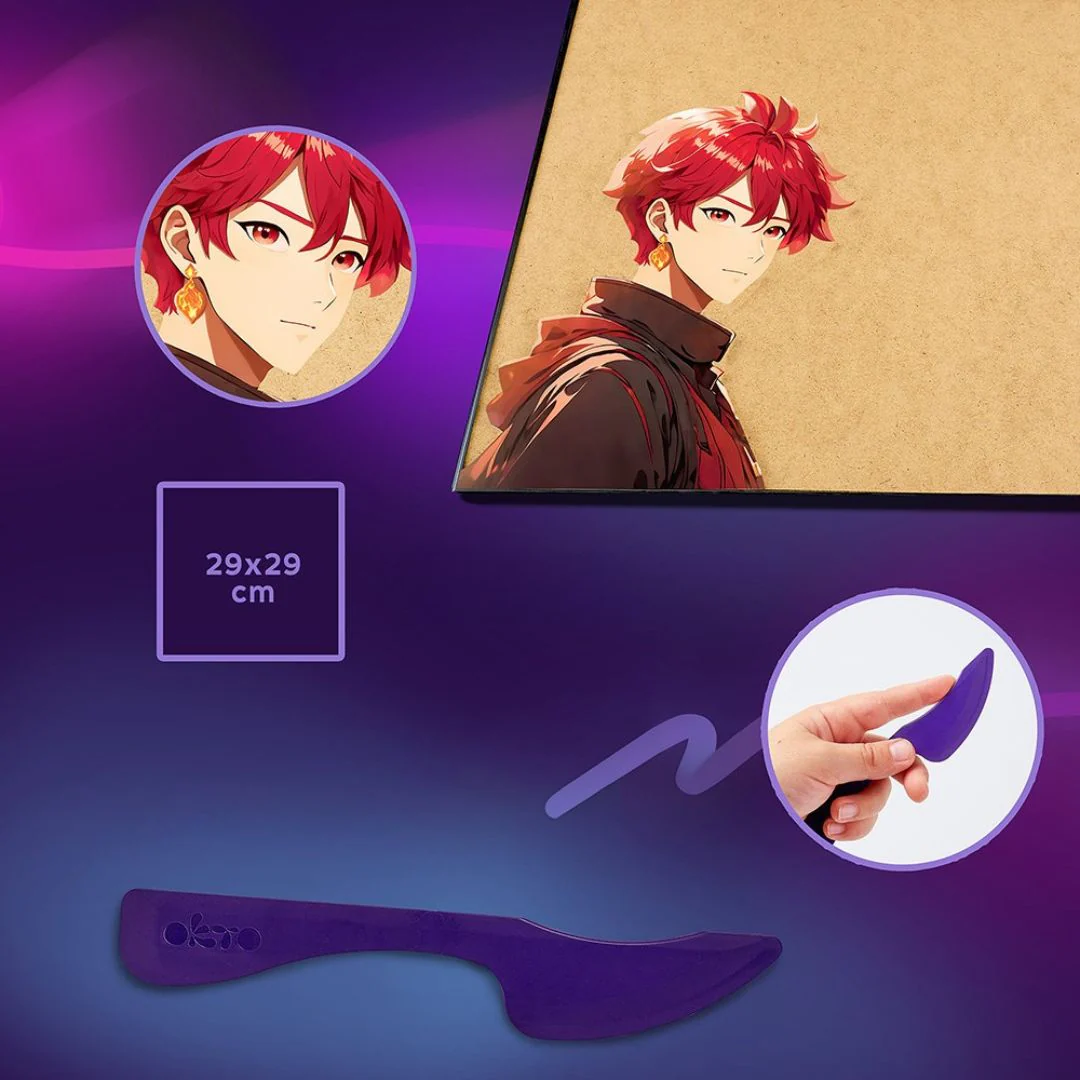 Pintar con Arcilla 3D Manga Fire OKTO - Image 5