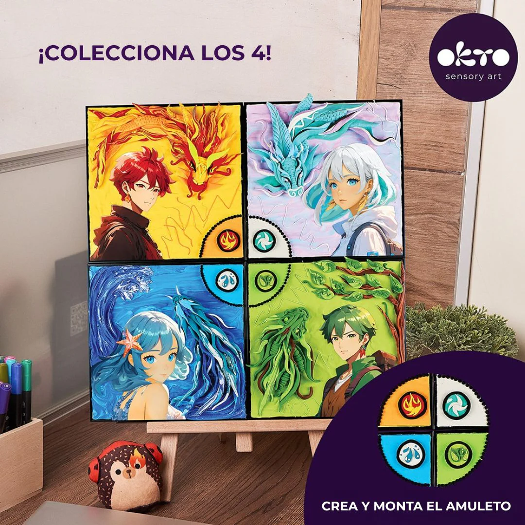 Pintar con Arcilla 3D Manga Air OKTO - Image 6