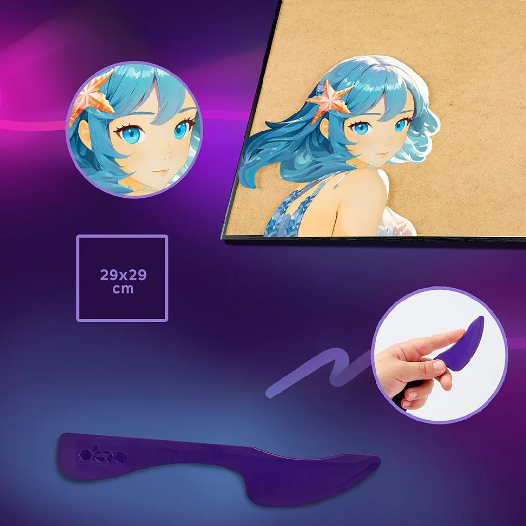 Pintar con Arcilla 3D Manga Water OKTO - Image 5