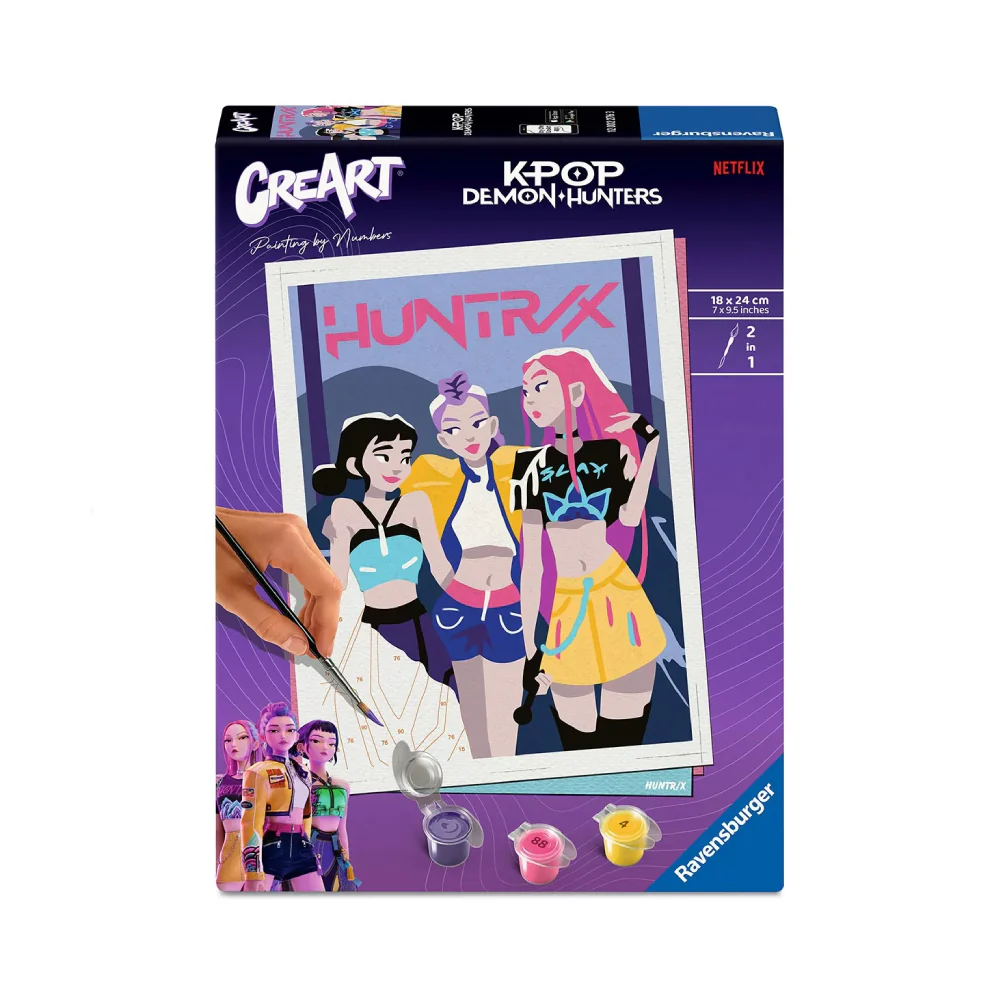 Pintar por Números Guerreras K-pop CreArt - Image 2