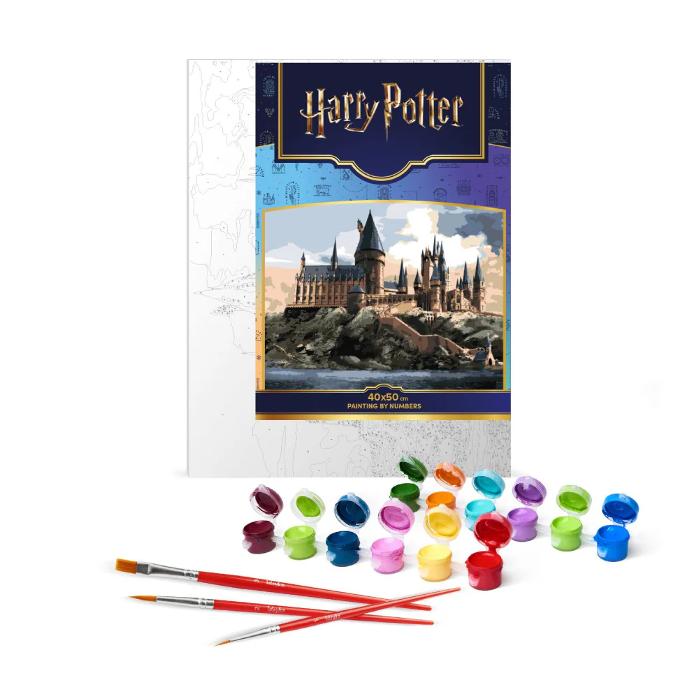 Pintar por Números Harry Potter Castillo Hogwarts Ideyka - Image 3