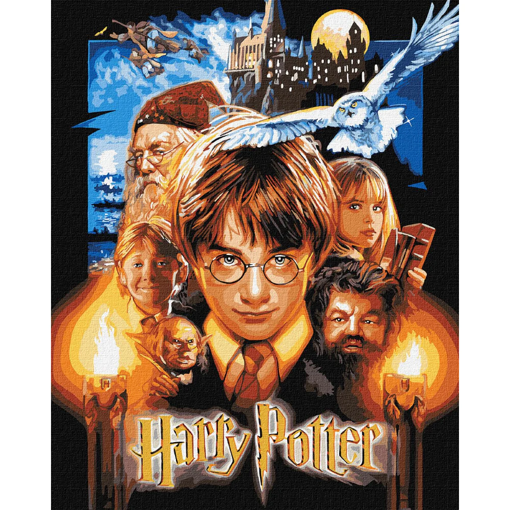 Pintar por Números Harry Potter Póster Ideyka - Image 2