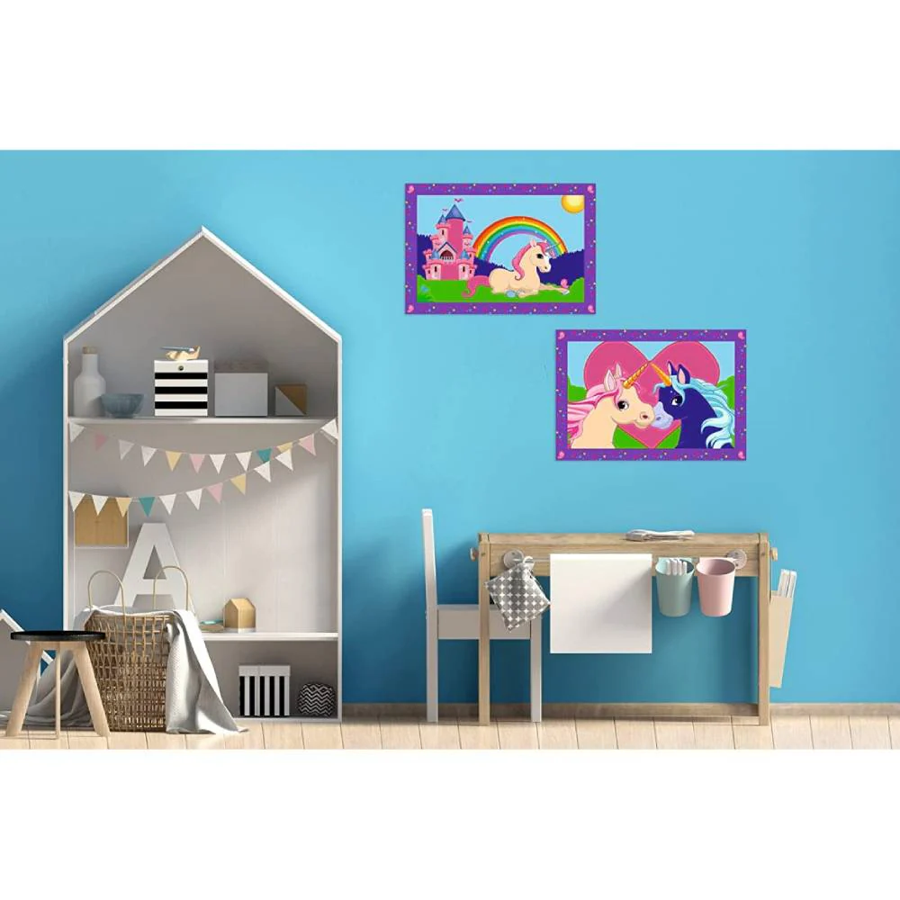 Pintar por Números Junior 2 x Unicornios - Image 2