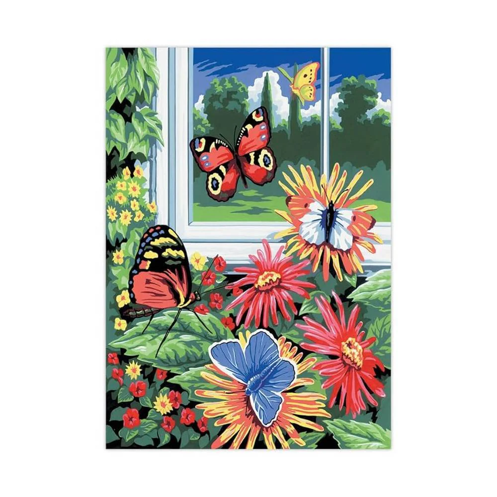 Pintar por Números Mariposas 20x30cm Royal & Langnickel - Image 2