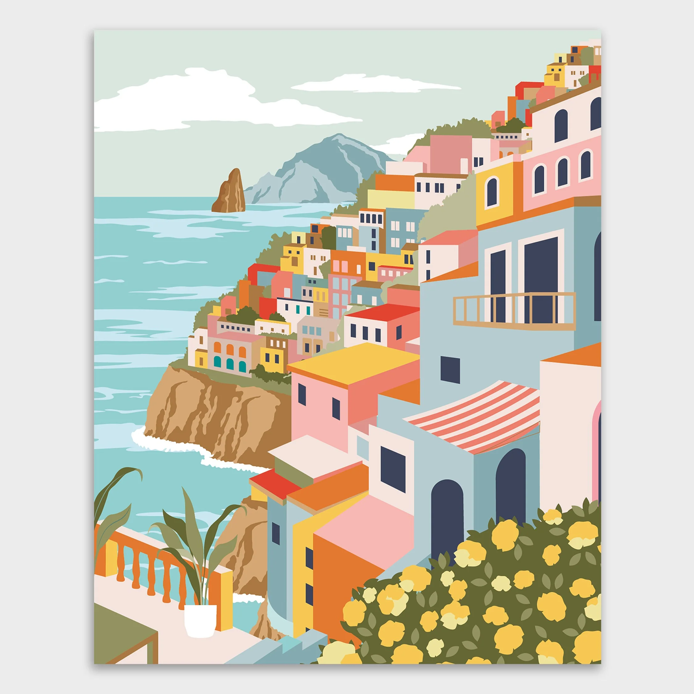 Pintar por Números Positano Layers Of - Image 3
