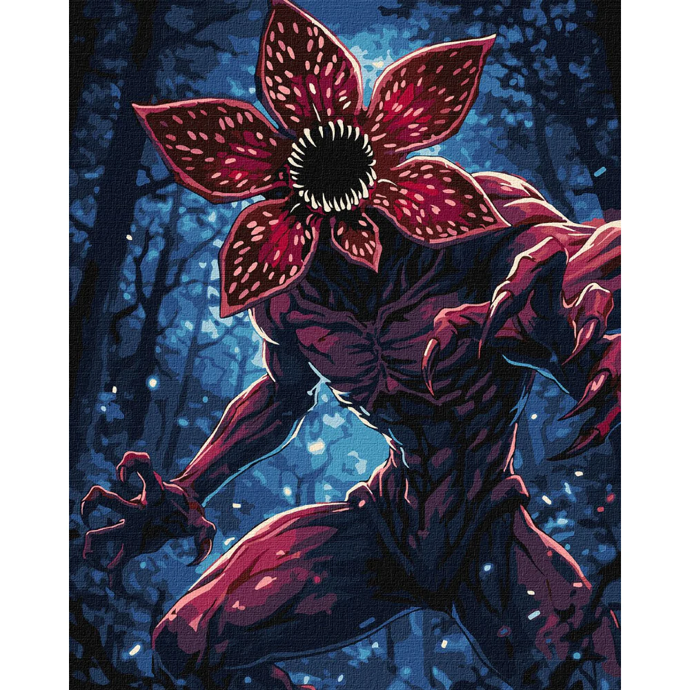 Pintar por Números Stanger Things Demogorgon Ideyka - Image 2