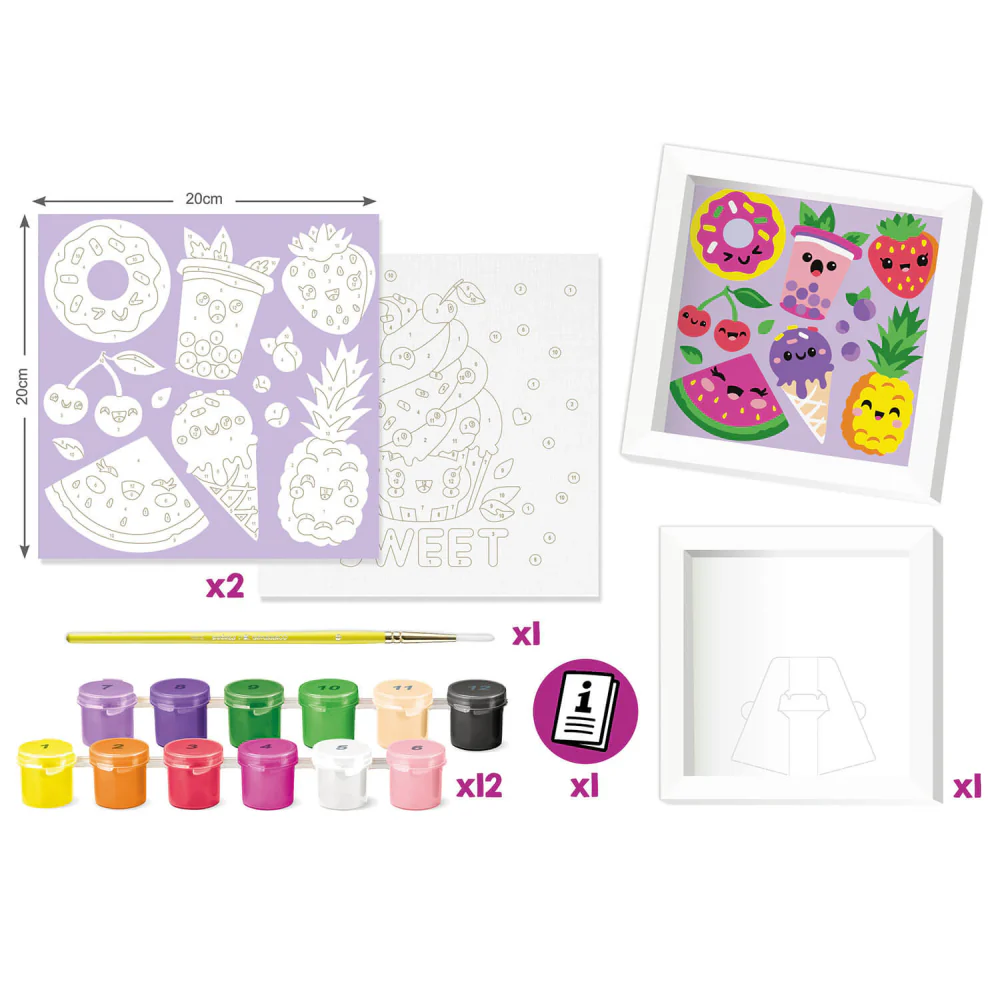 Pintar por Números Sweet Kawaii Maped - Image 2