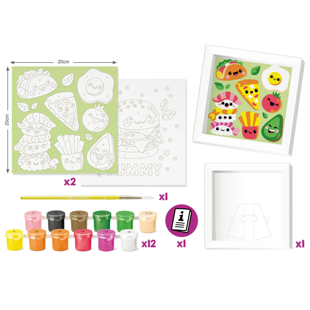 Pintar por Números Yummy Kawaii Maped - Image 2