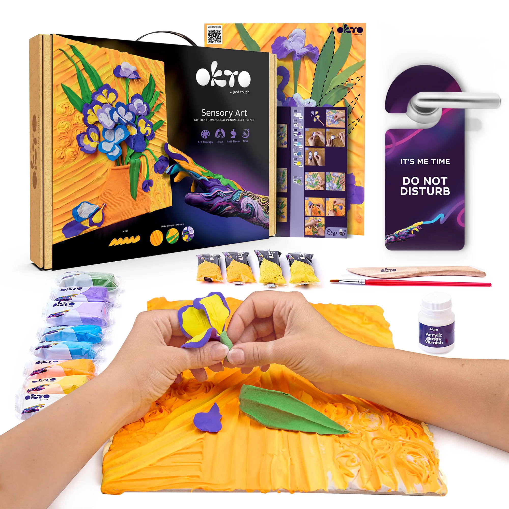 Pintura con Arcilla 3D Iris OKTO - Image 2