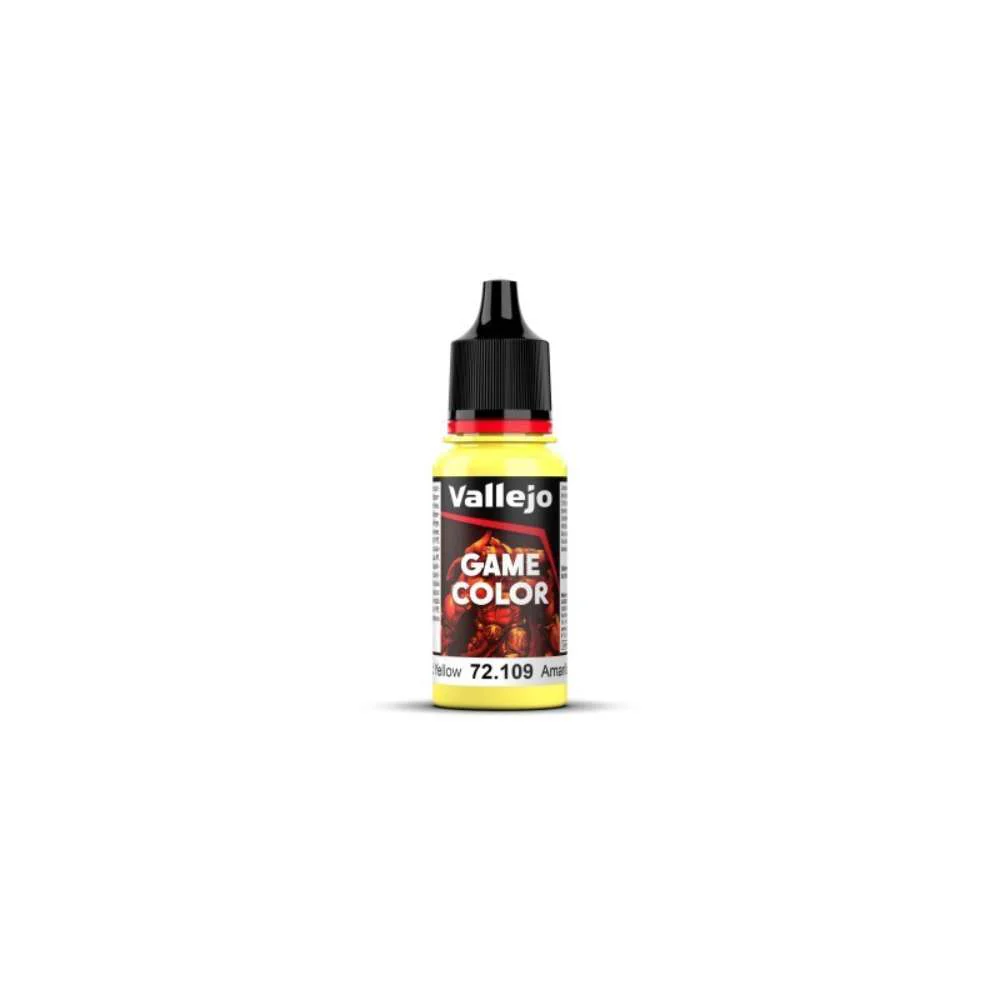Pintura Game Color Amarillo Tóxico 18ml Vallejo