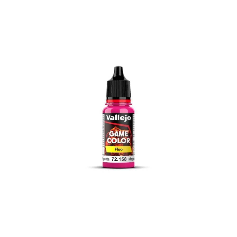 Pintura Game Color Fluo Magenta Fluorescente 18ml Vallejo