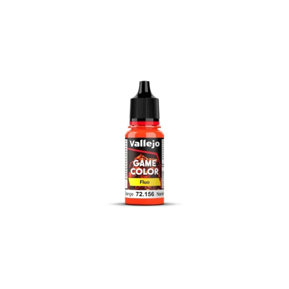 Pintura Game Color Fluo Naranja Fluorescente 18ml Vallejo