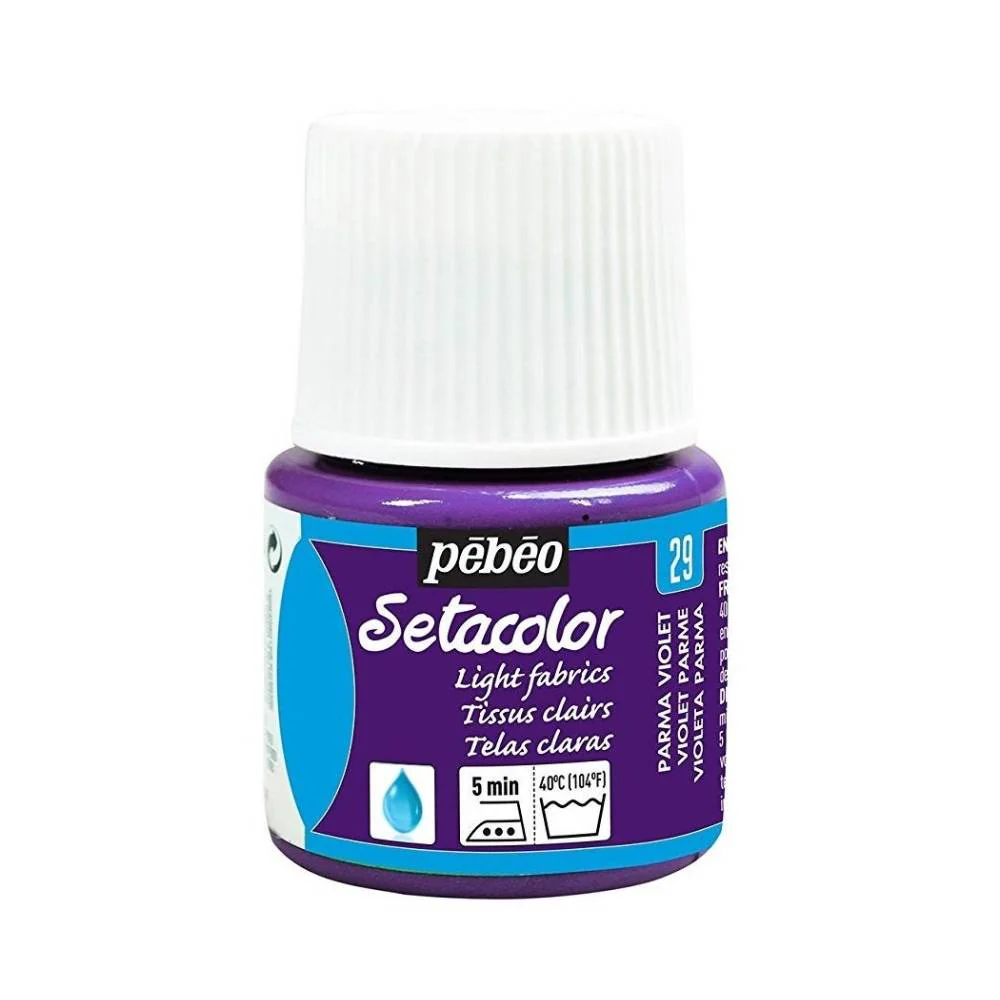 Pintura para Tela Setacolor Tejido Claros 45ml Pebeo - Image 20