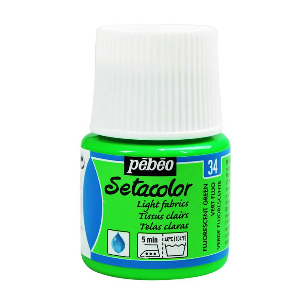 Pintura para Tela Setacolor Tejido Claros 45ml Pebeo - Image 4