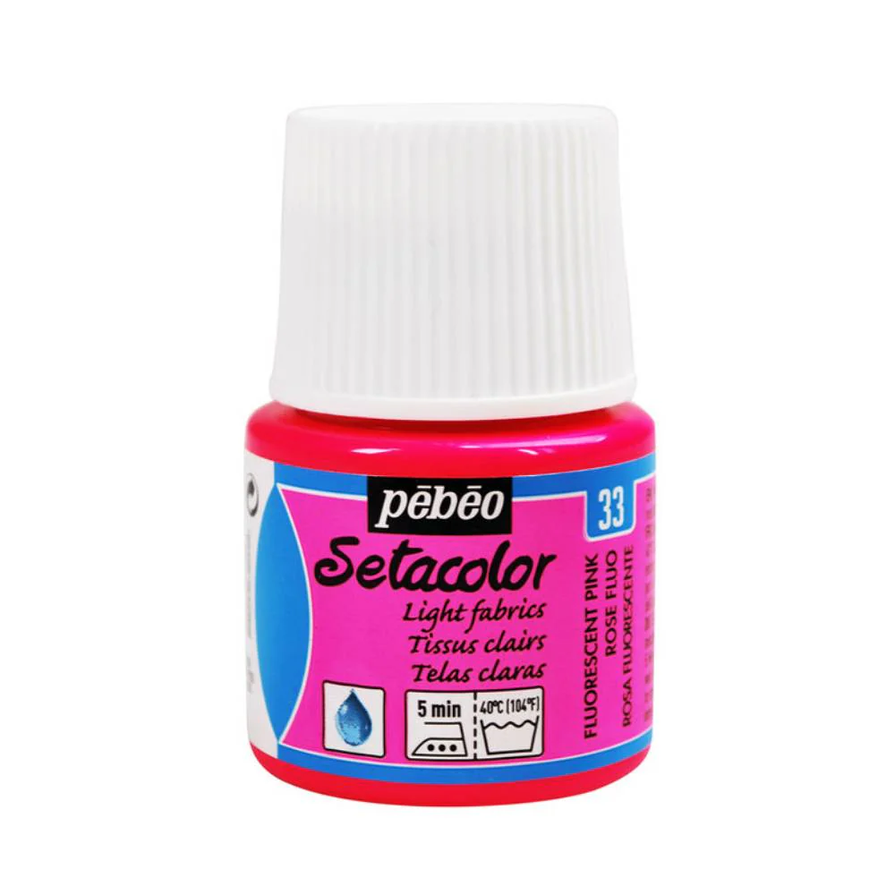 Pintura para Tela Setacolor Tejido Claros 45ml Pebeo - Image 5