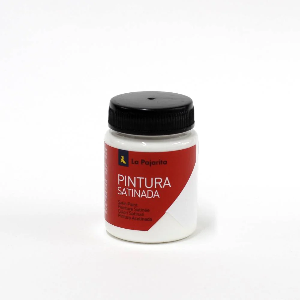 Pintura Satinada Blanca 75ml La Pajarita