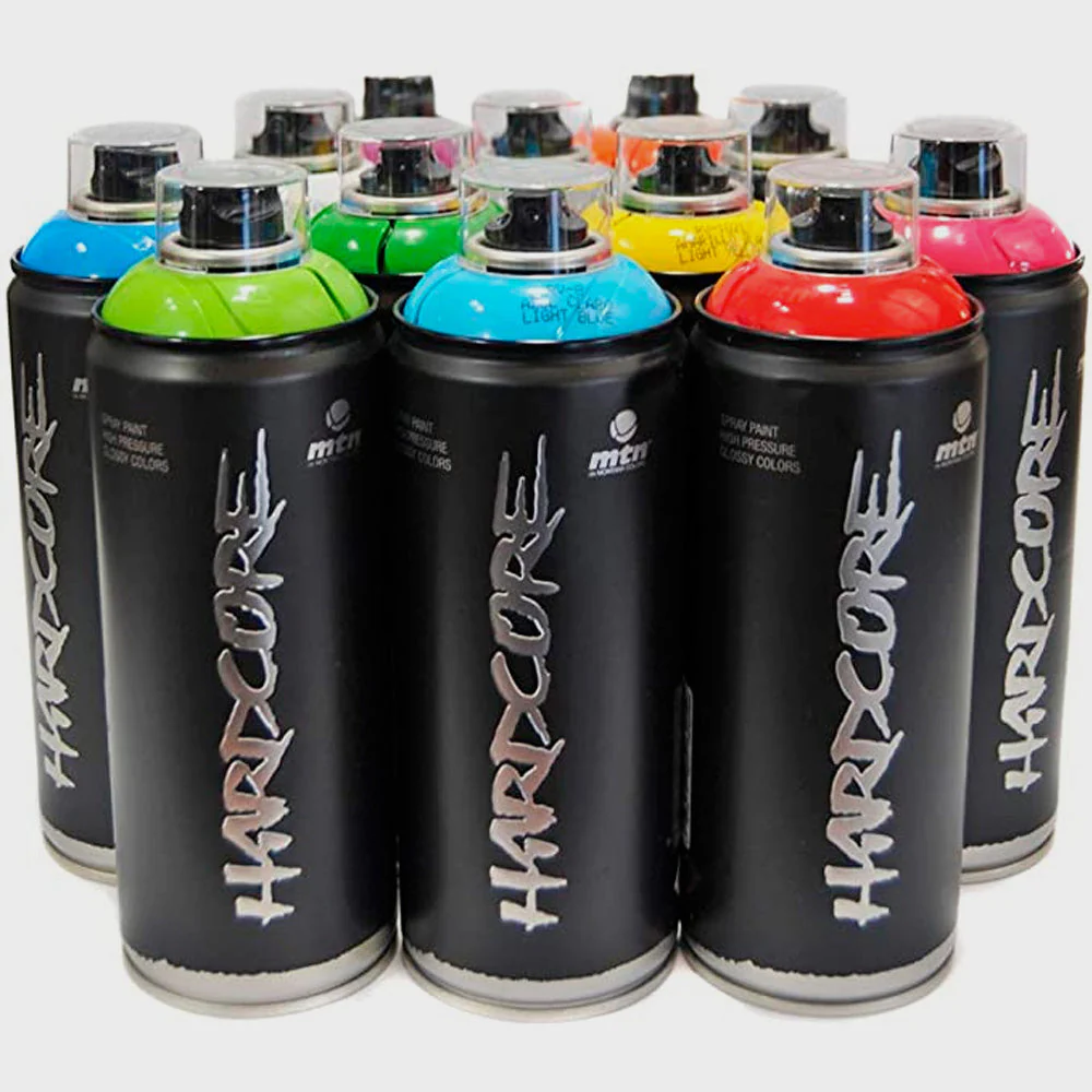 Pintura Spray Hardcore 400 ml Montana 1/2