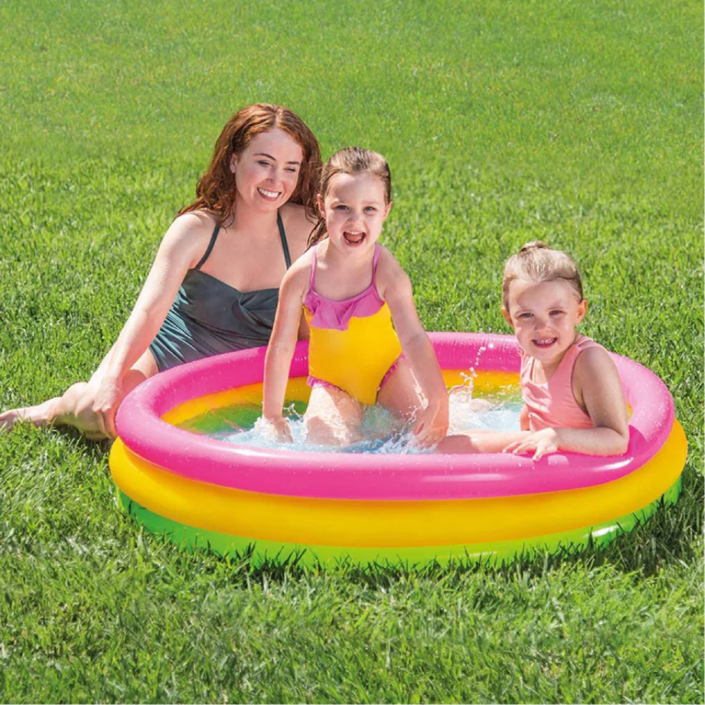 Piscina Hinchable Niños Aros Sunset Colorbaby - Image 2