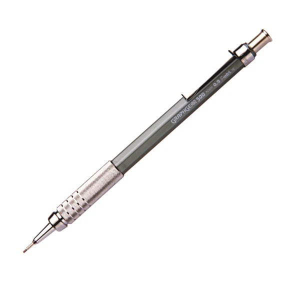 Portaminas Aluminio 0,9mm Pentel Graph Gear 500 PG529N