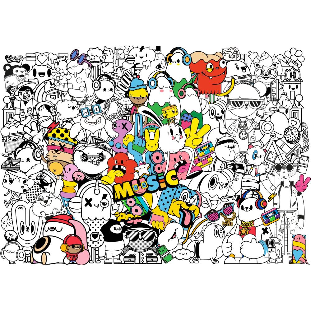 Póster para Colorear Candy Music Iconoklast - Image 2