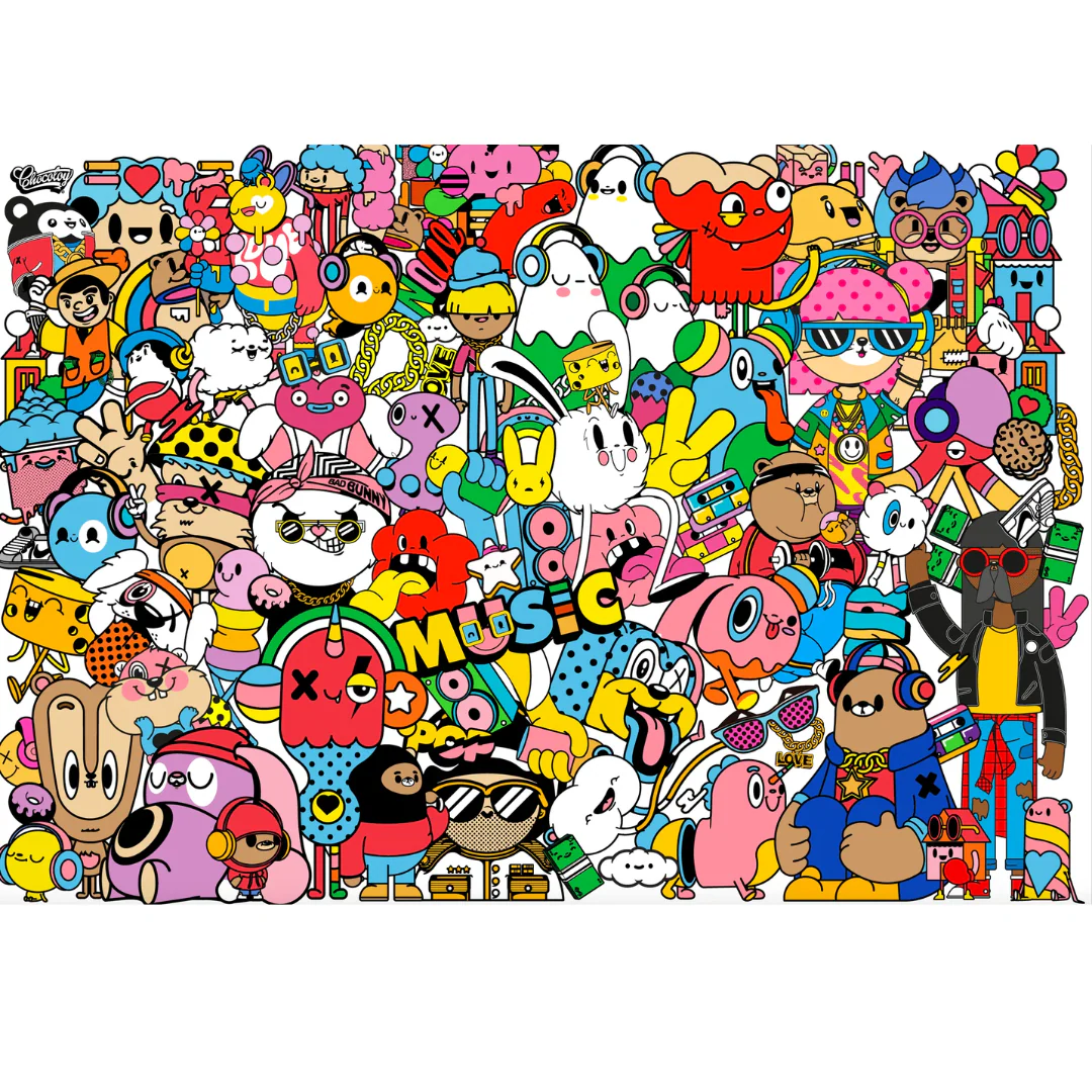 Póster para Colorear Candy Music Iconoklast - Image 3