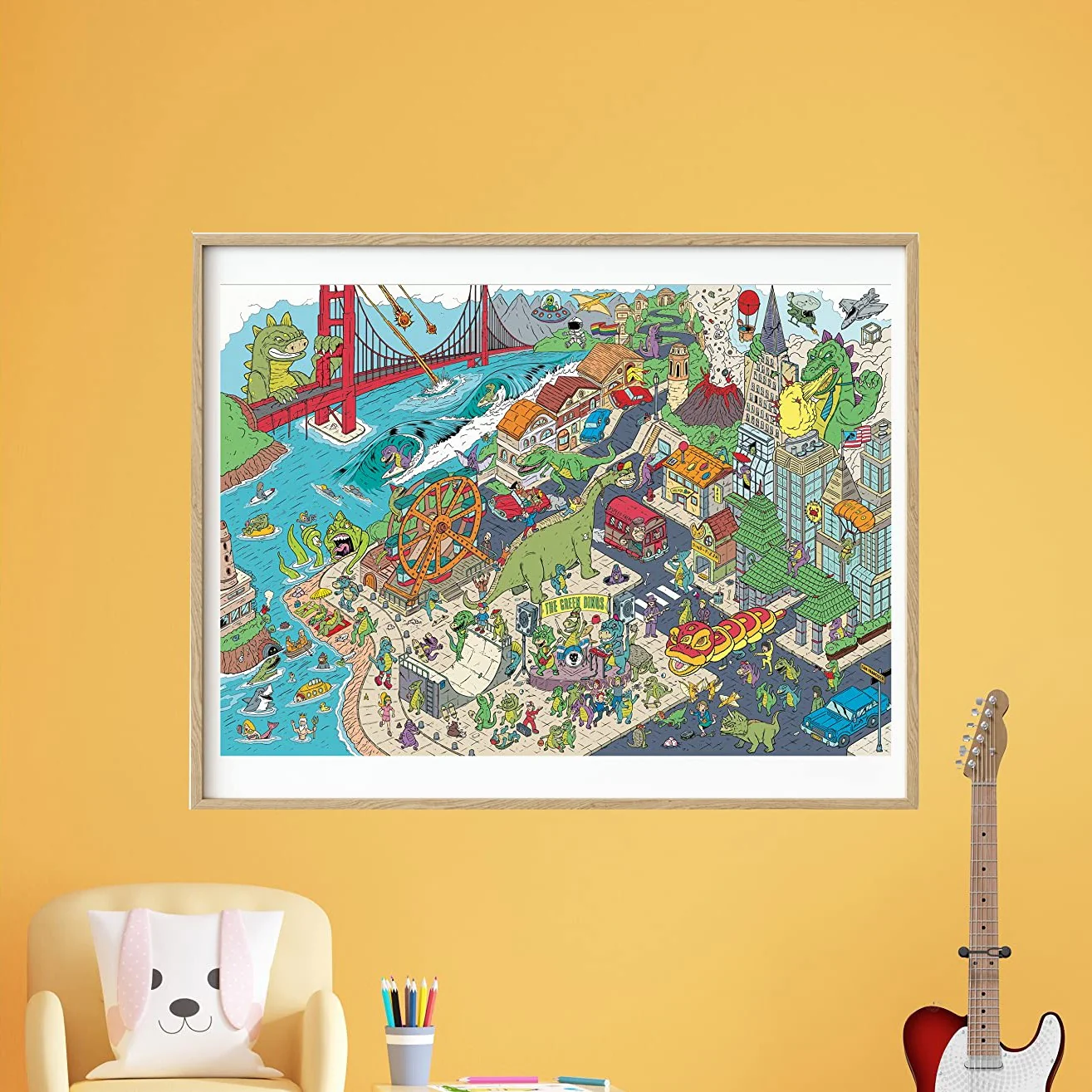 Póster para Colorear Dino Crash Iconoklast - Image 2