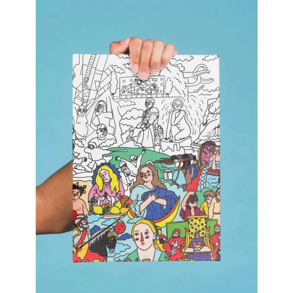 Póster para Colorear Una Historia del Arte Iconoklast - Image 3