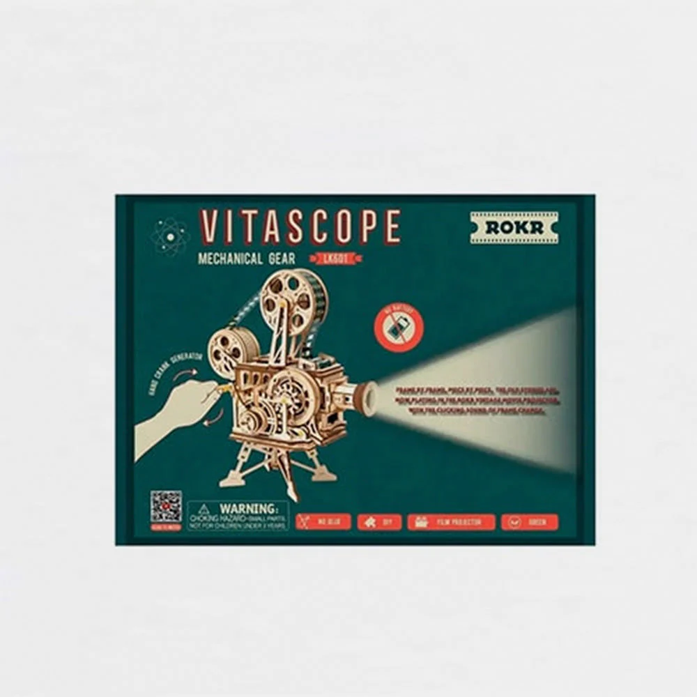 Proyector Vitascope de Madera Robotime - Image 2
