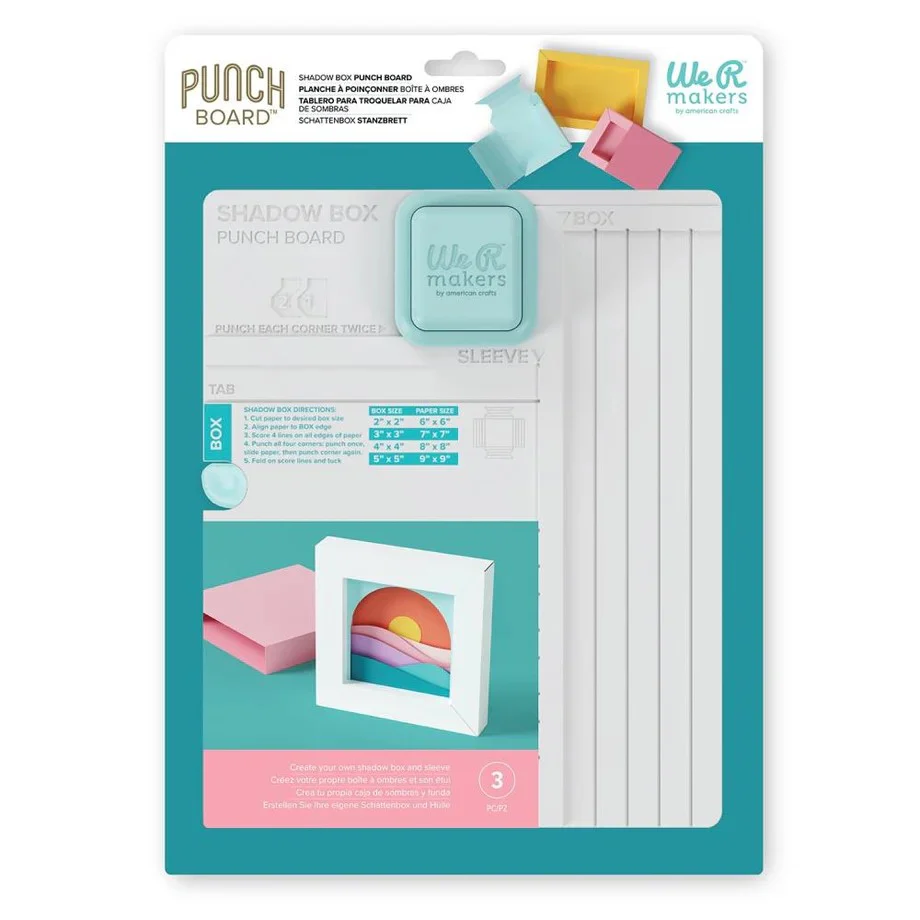 Punch Board Caja de Sombras We R Makers - Image 3