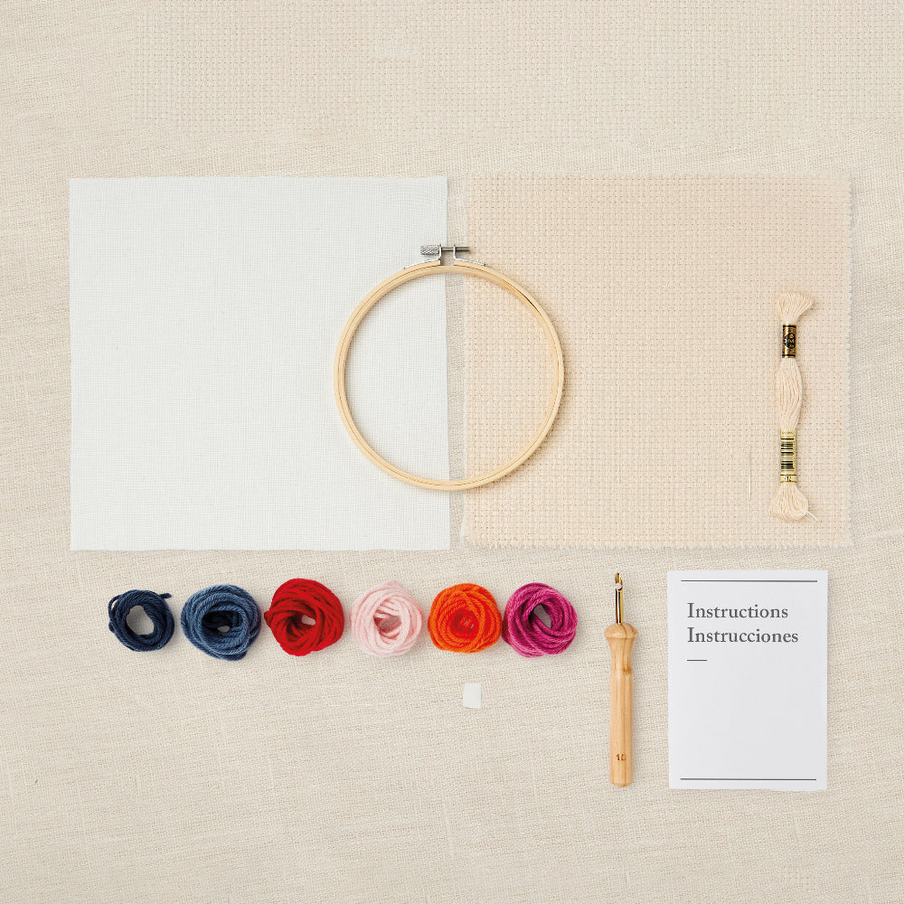 Punch Needle Kit Flores DMC - Image 3