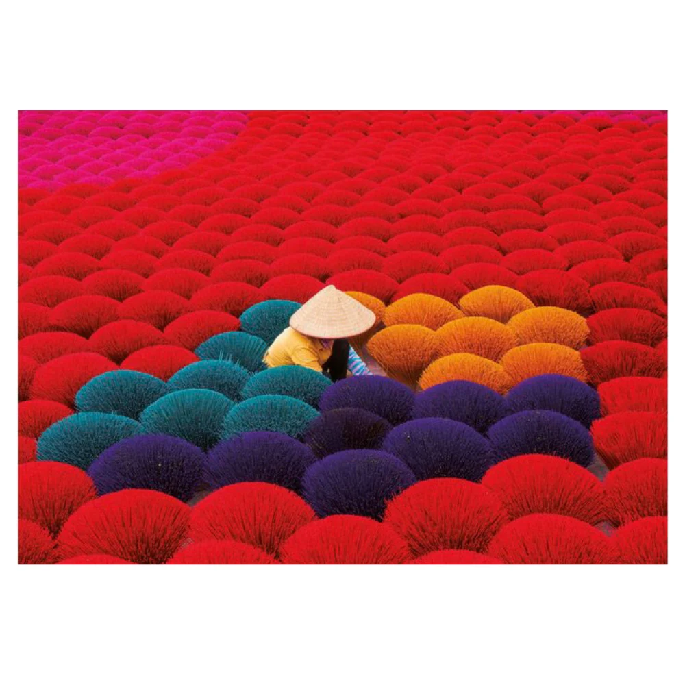 Puzzle 1000 Piezas Aldea del Incienso Vietnam Educa - Image 2