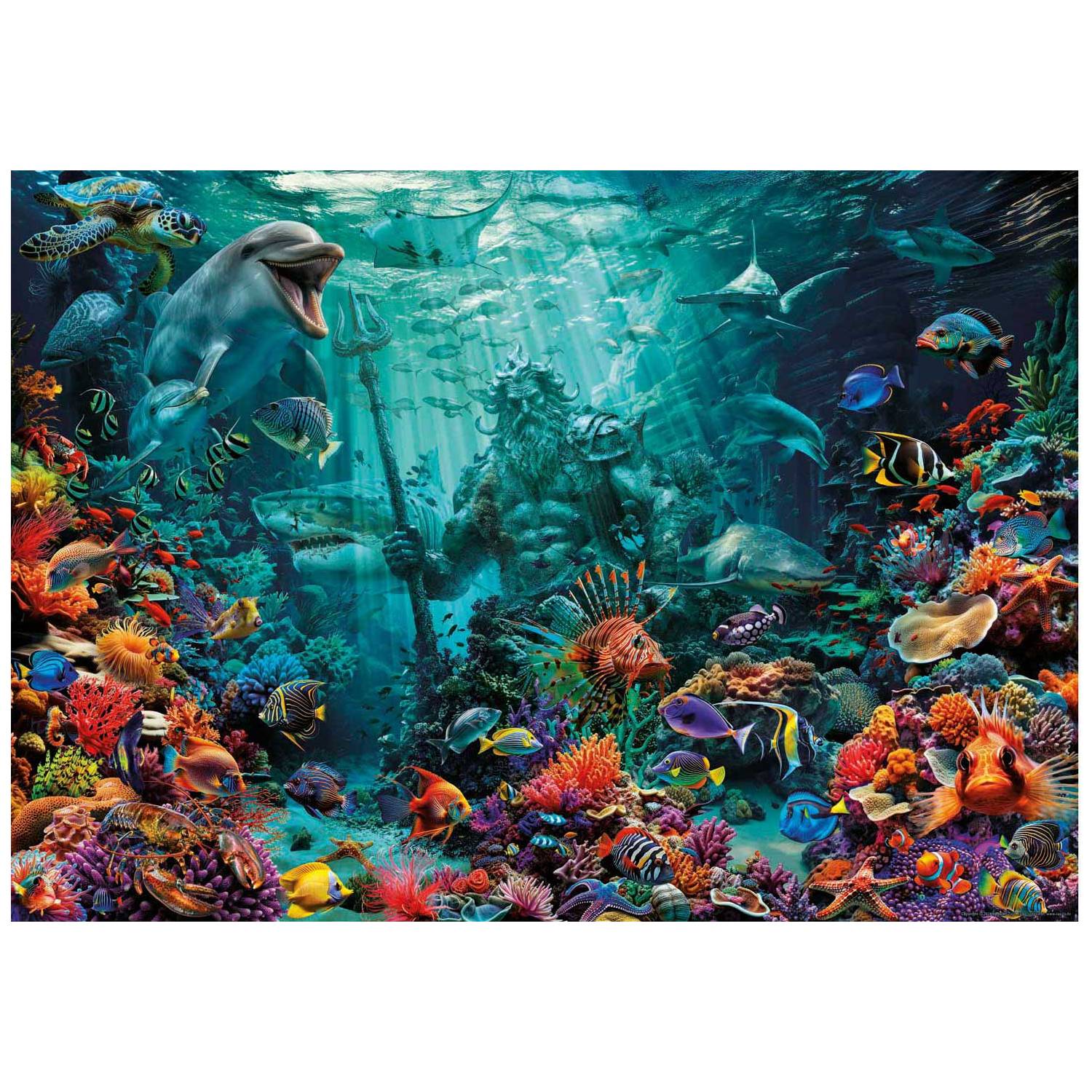 Puzzle 1000 Piezas Arrecife de Coral Poseidón Educa - Image 2