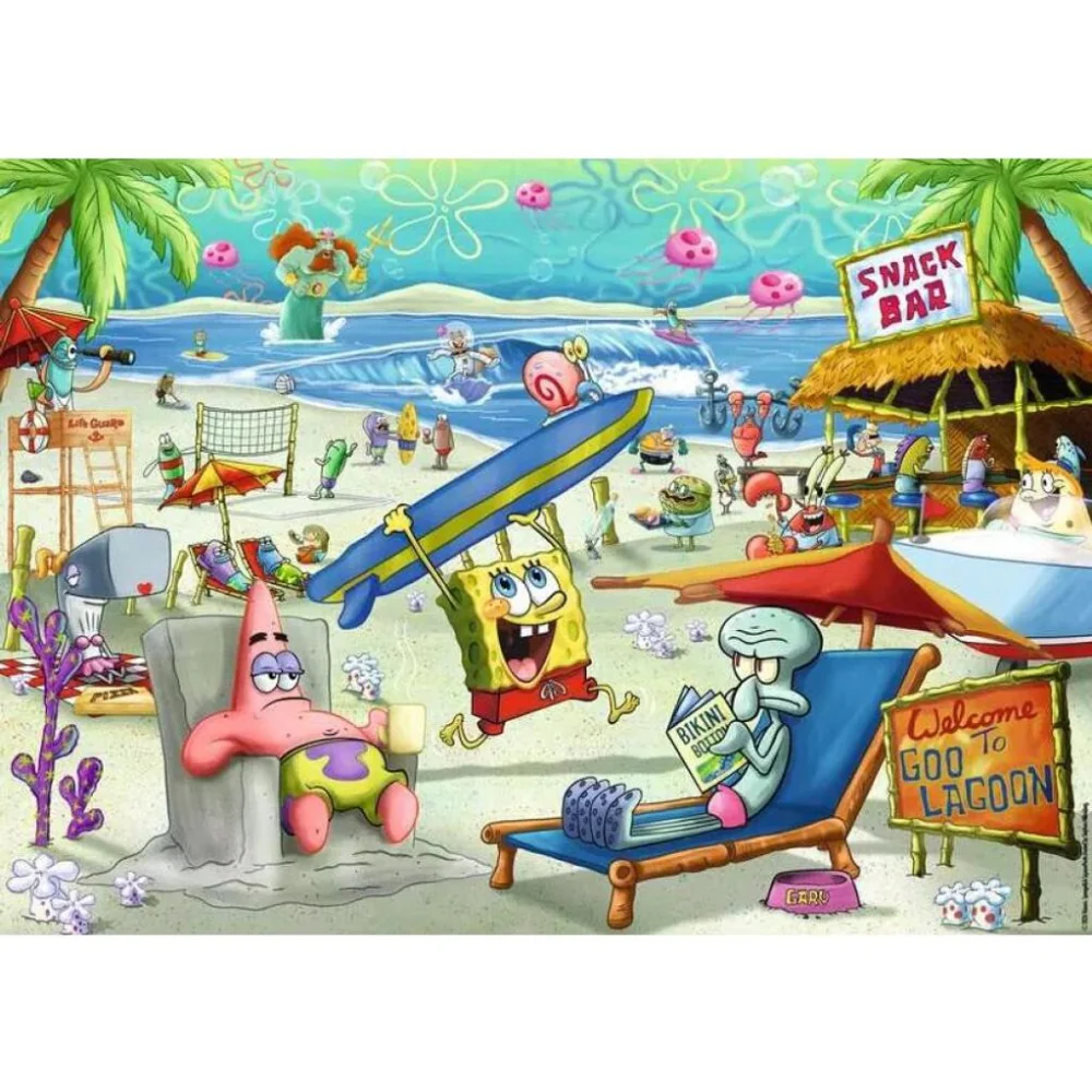 Puzzle 1000 Piezas Bob Esponja Ravensburger - Image 2