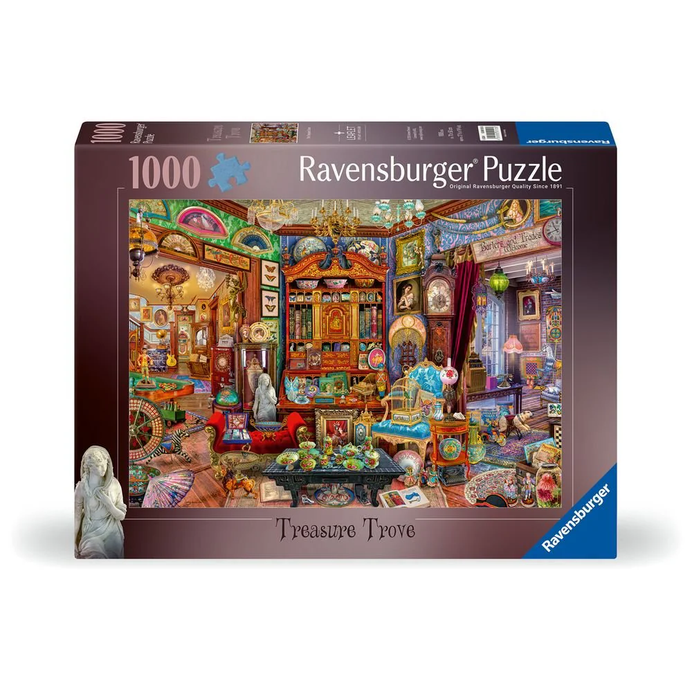 Puzzle 1000 Piezas Cofre de Tesoros Ravensburger
