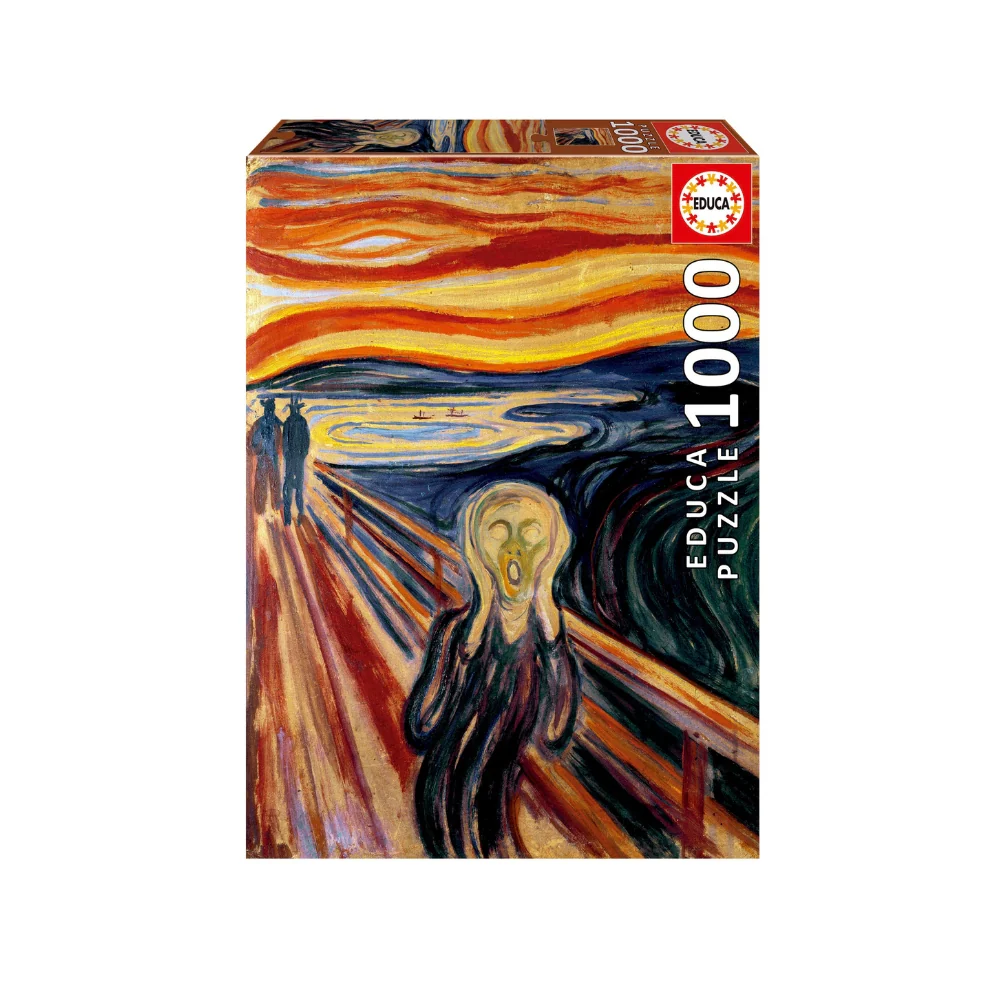 Puzzle 1000 Piezas El Grito Edvard Munch Educa