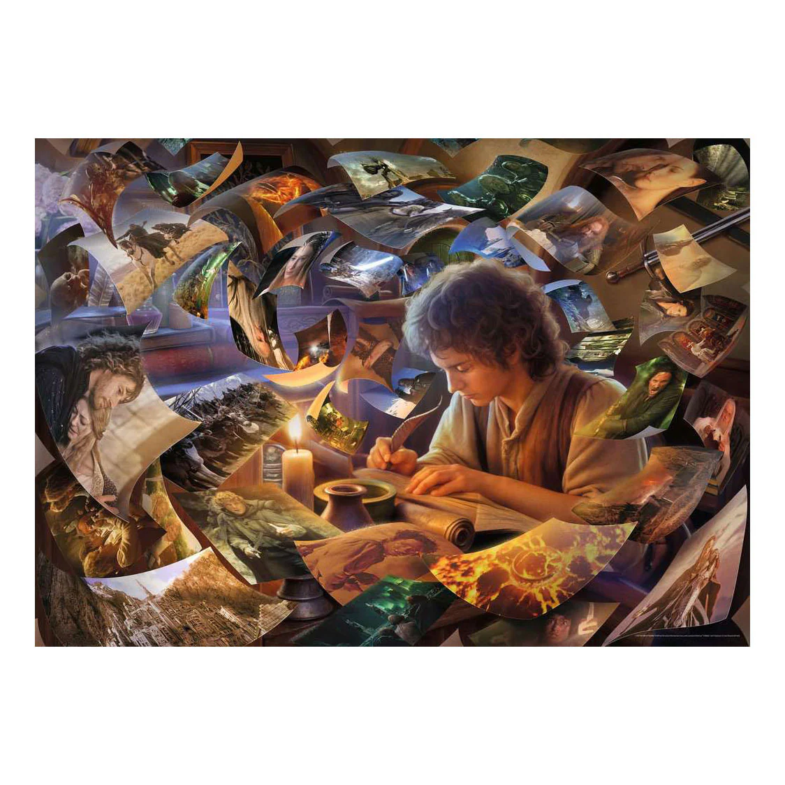 Puzzle 1000 Piezas El Viaje de Frodo Ravensburger - Image 2