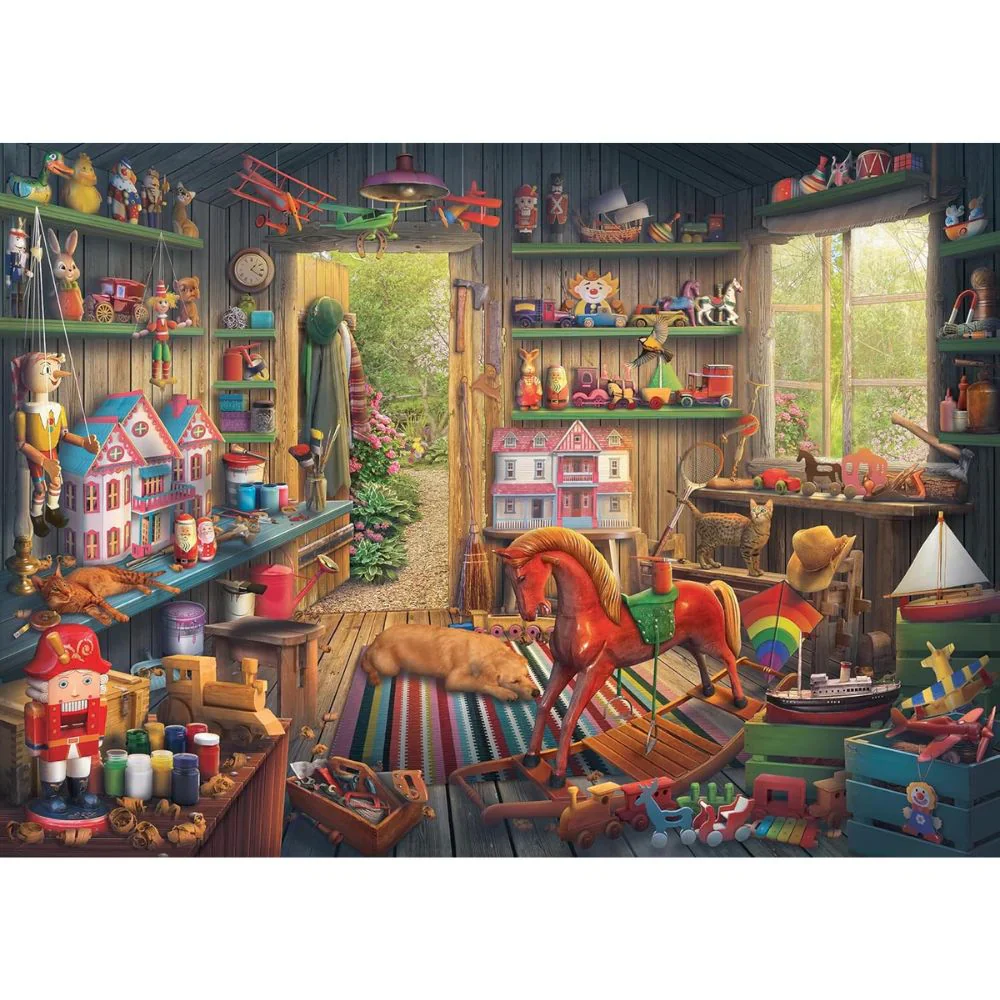 Puzzle 1000 Piezas Juegos de la infancia Ravensburger - Image 2