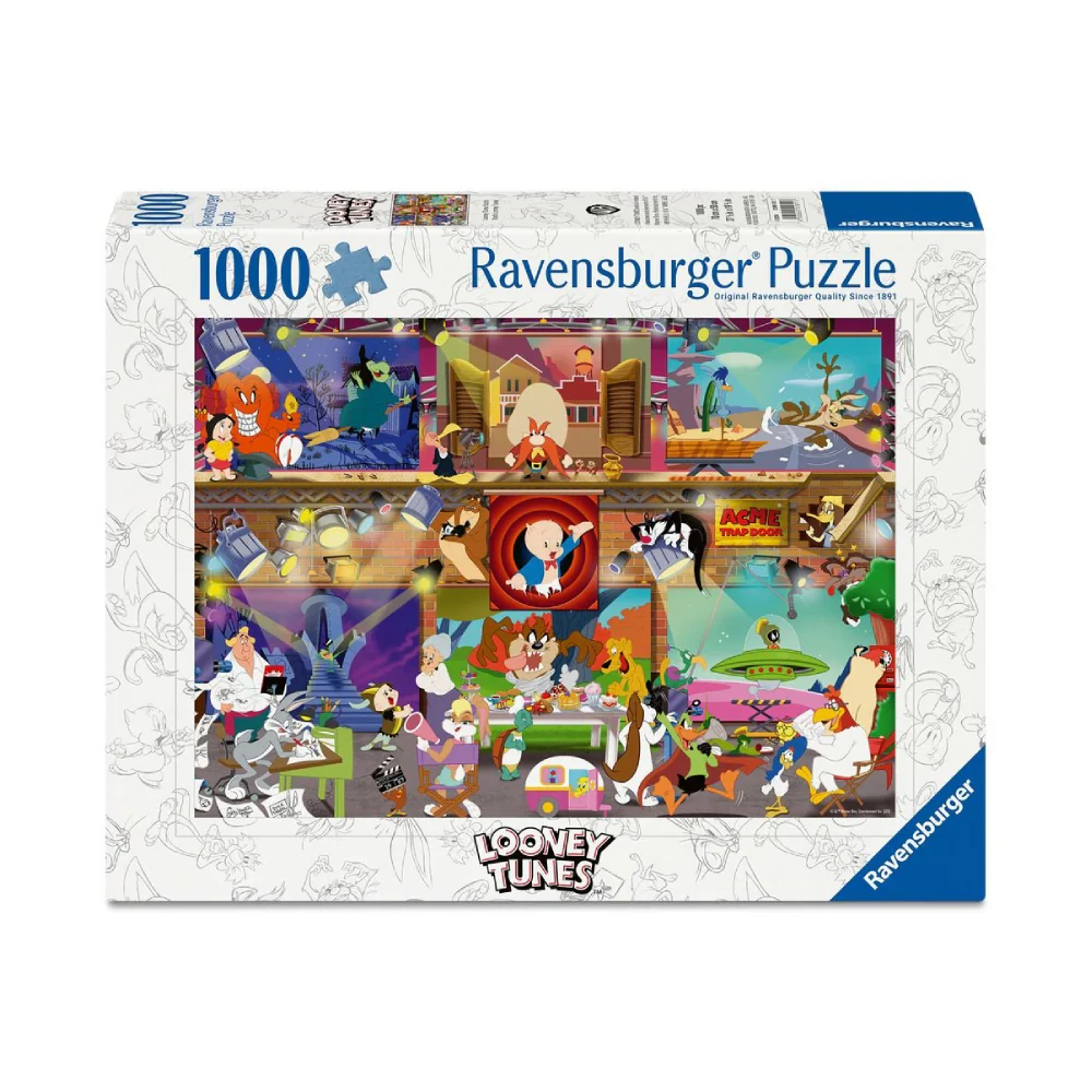 Puzzle 1000 Piezas Looney Tunes Studio Ravensburger