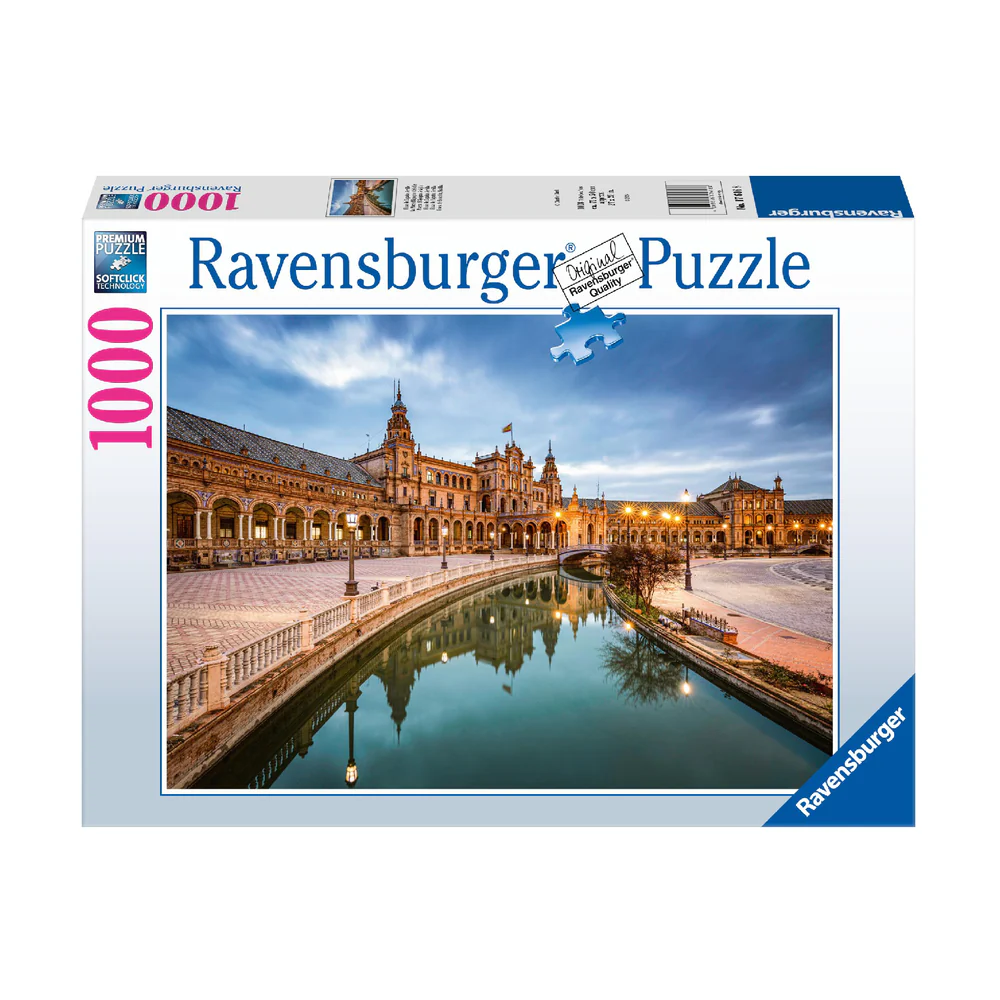 Puzzle 1000 Piezas Plaza de España en Sevilla Ravensburger - Image 2
