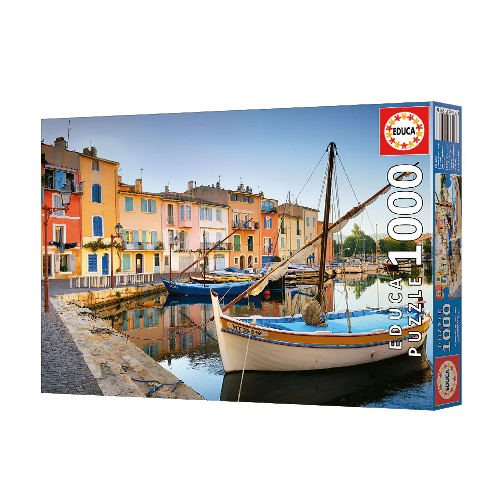 Puzzle 1000 Piezas Puerto de Martigues Provenza Educa - Image 2
