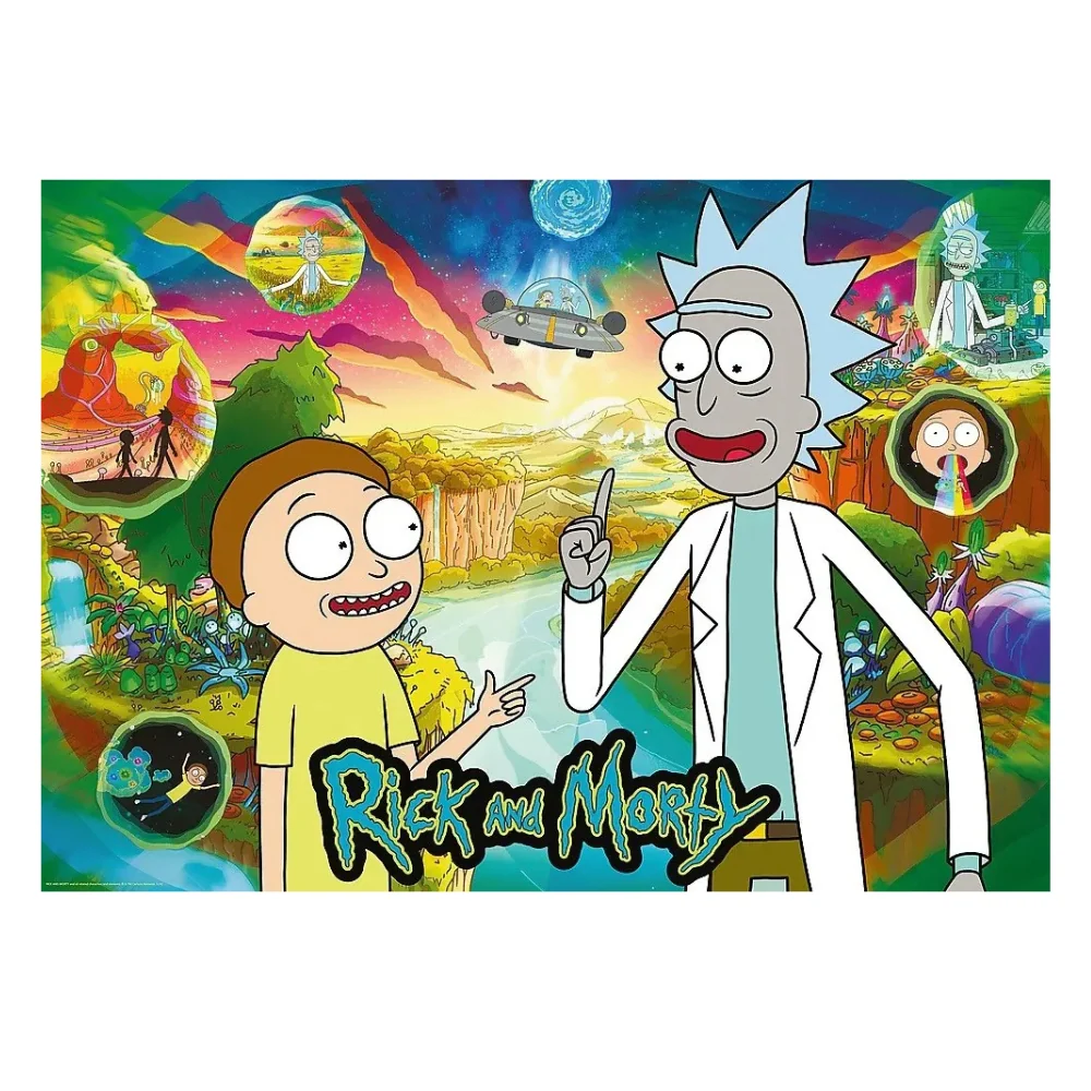 Puzzle 1000 Piezas Ricky And Morty Trefl - Image 2