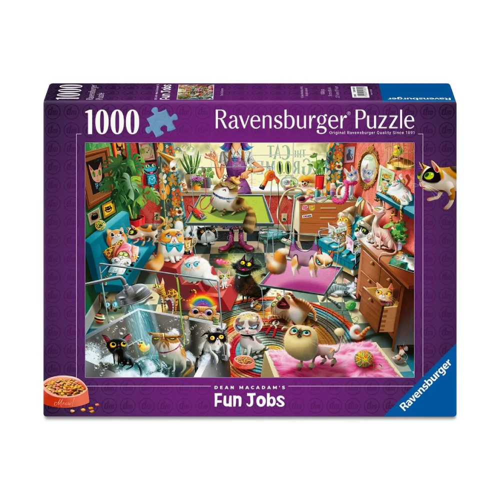 Puzzle 1000 Piezas Spa Felino Ravensburger