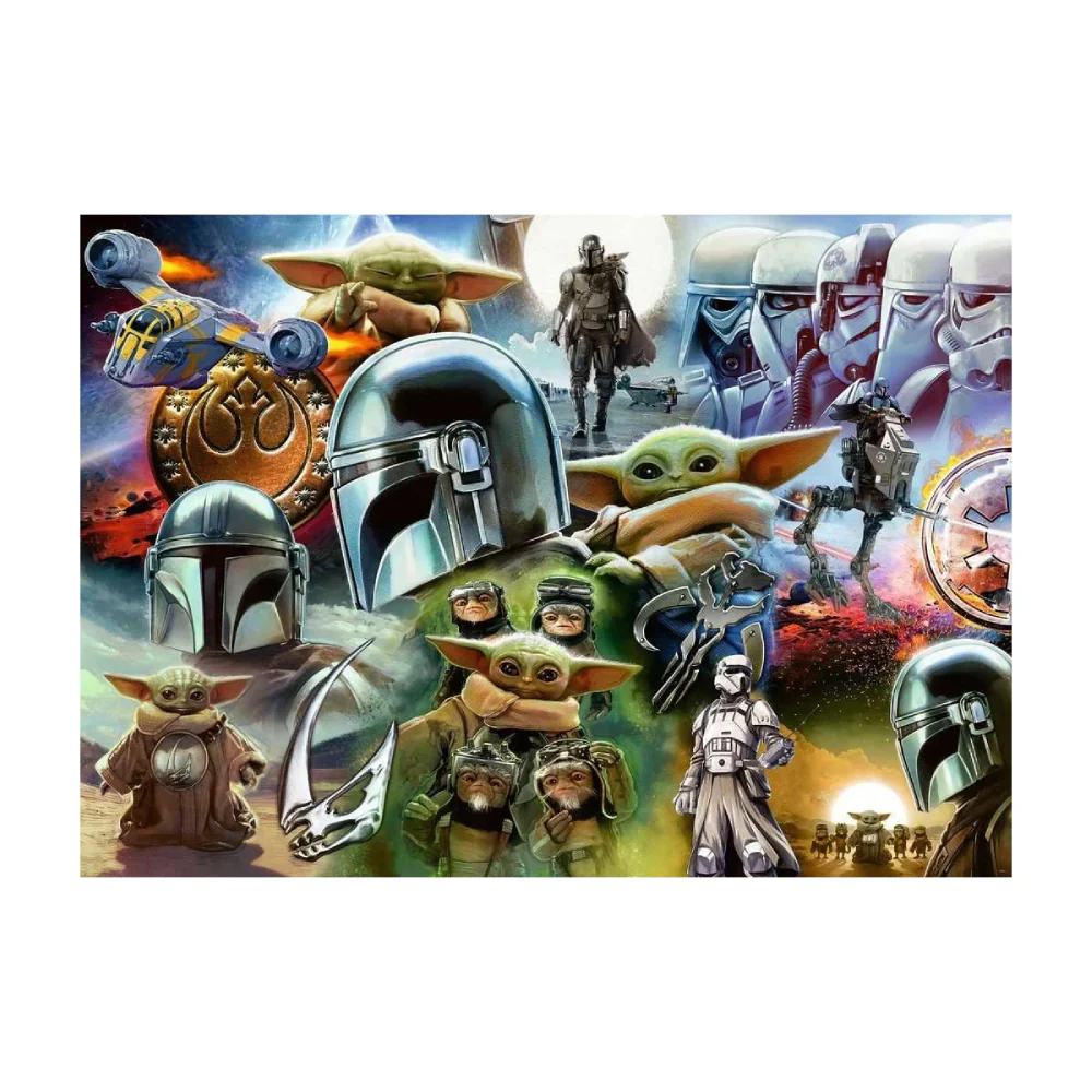 Puzzle 1000 Piezas The Mandalorian and Grogu Ravensburger - Image 2