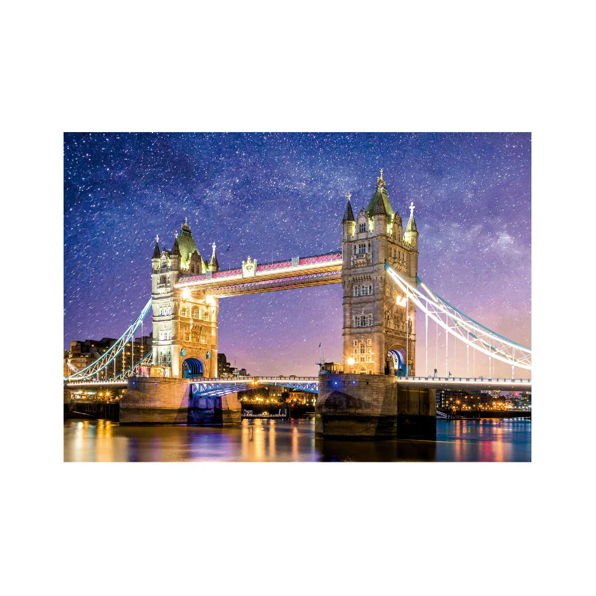 Puzzle 1000 Piezas Tower Bridge London Neon Educa - Image 2