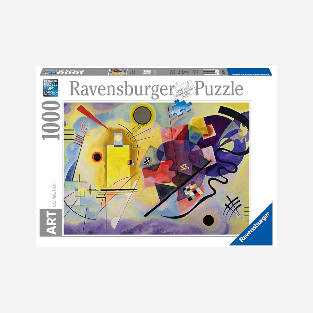 Puzzle 1000 Piezas Wassily Amarillo, Rojo, Azul de Kandinsky